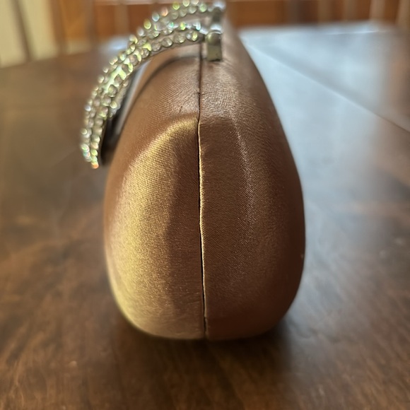 Gold and Rhinestone Clutch - Picture 9 of 10